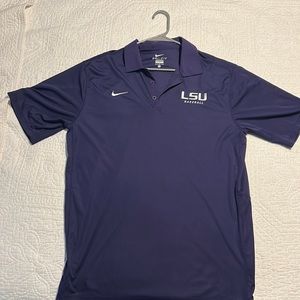 LSU Nike Dryfit Polo